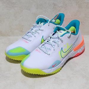 Nike Womens Alpha Huarache Elite 3 Softball Turf Shoe Size 9 CU8403-102